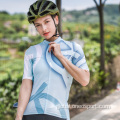 Womens Core Short Sleeve Jersey On Bike